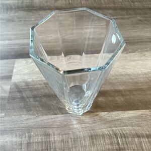 Tiffany & Co. Clear Glass Vase